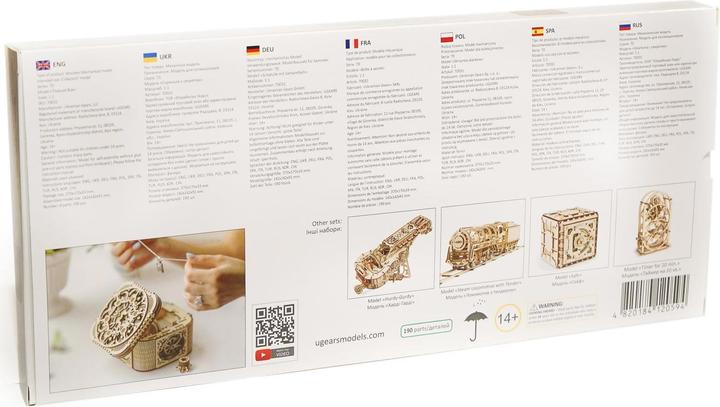 Actual product image Ugears Mechanical case