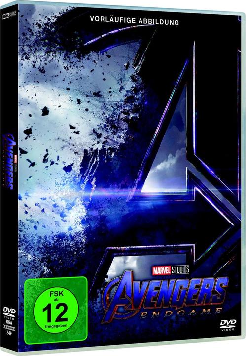 Avengers Endgame - DVD (DVD, 2019, Allemand, Anglais)