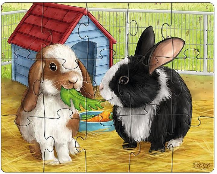 Image du produit Haba Puzzles Animaux de compagnie (18 pièces)