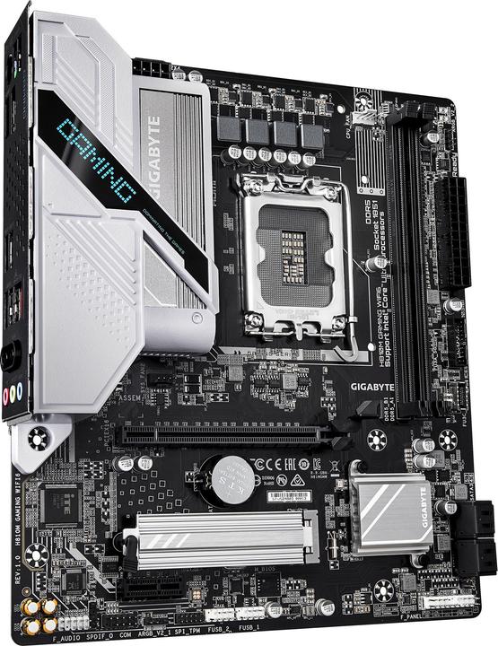 Actual product image Gigabyte H810M GAMING WIFI6 LGA1851 MB (Socket S1, Intel H810, mATX)