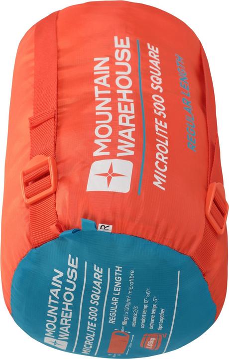 Produktbild Mountain Warehouse Schlafsack Microlite 500 Mid Season Quadratisch (215 cm)