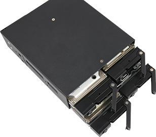Immagine prodotto Chieftec CMR-425 - Rack di stoccaggio mobile - 2,5" (6,4 cm)
