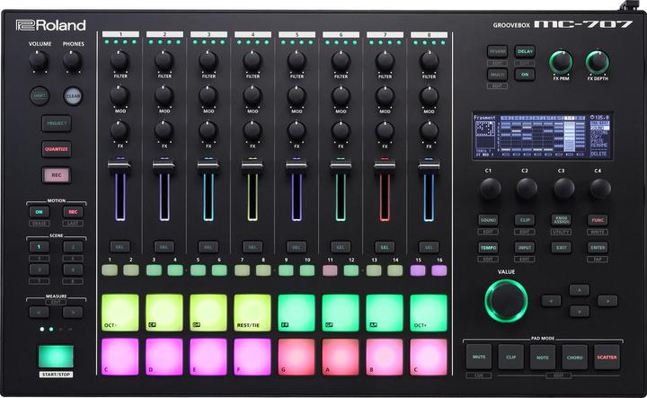 Actual product image Roland MC-707 (Groovebox)