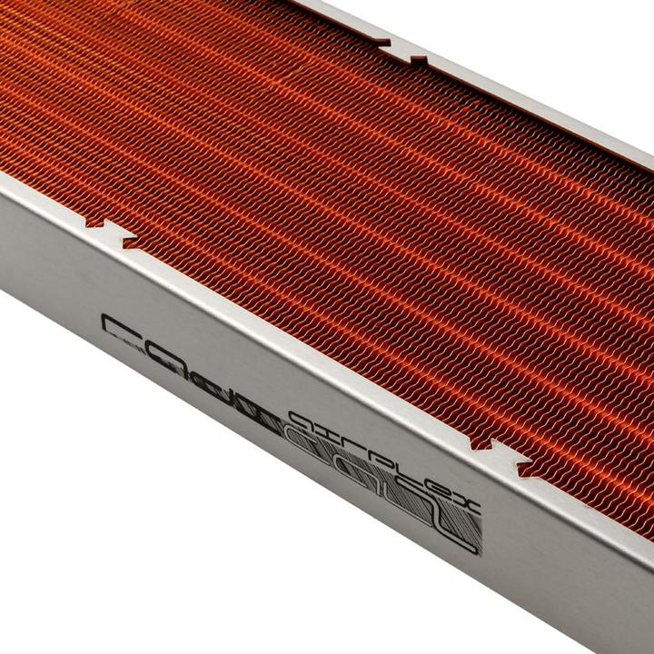Produktbild Aqua Computer airplex radical 2/420mm - Kupfer (140 mm)