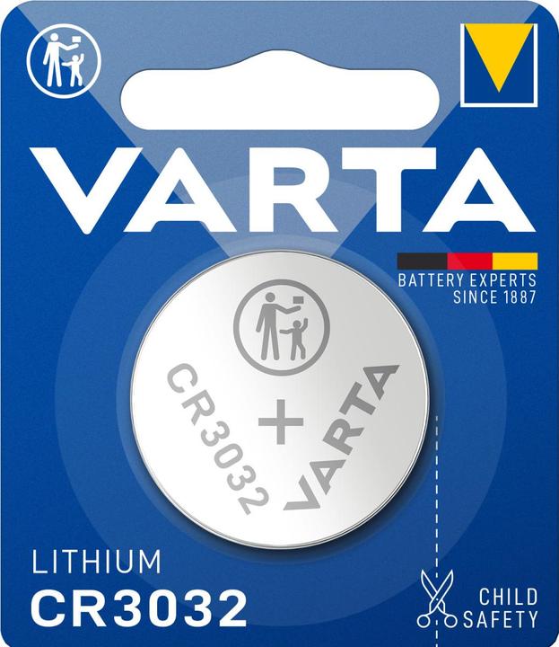 Actual product image Varta Electronics CR3032 1er Bli (1 pcs., CR3032, 560 mAh)