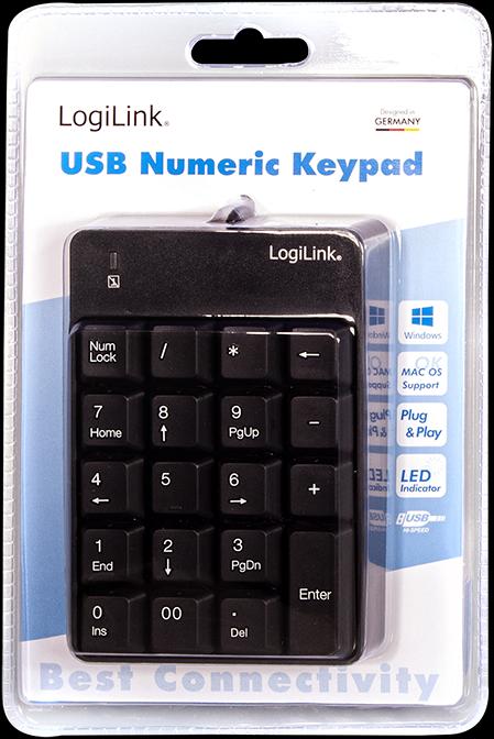 Actual product image LogiLink ID0184 (Numeric keypad, Cable)