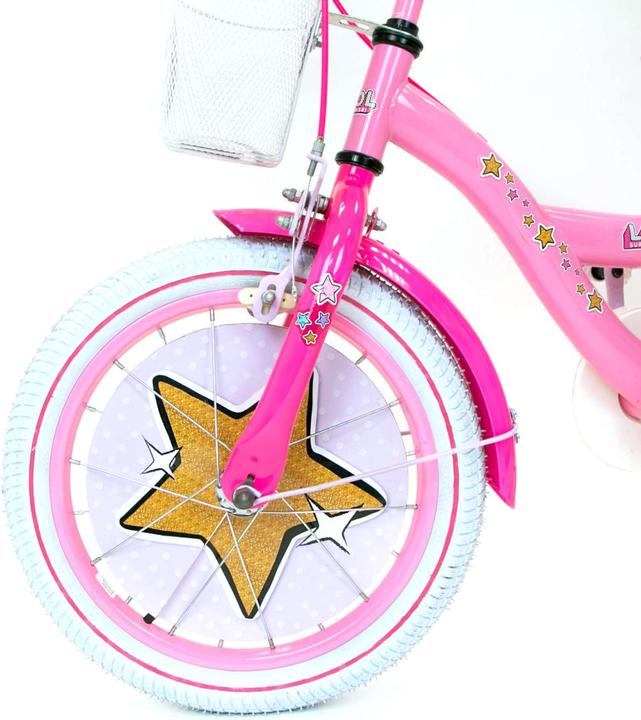 Image du produit Surprise! LOL Surprise Vélo enfant - Fille - 16 pouces - Rose - Deux freins à main