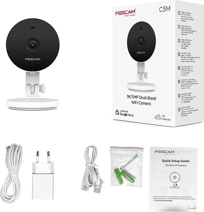 Actual product image Foscam C5M (3072 x 1728 pixels)
