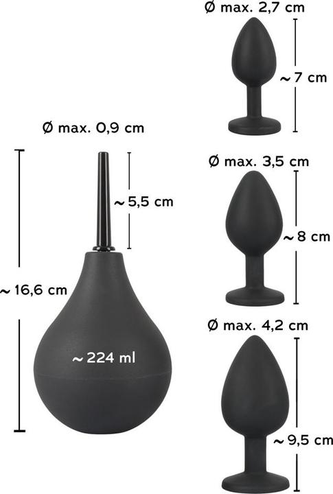 Immagine prodotto Black Velvets Kit anale