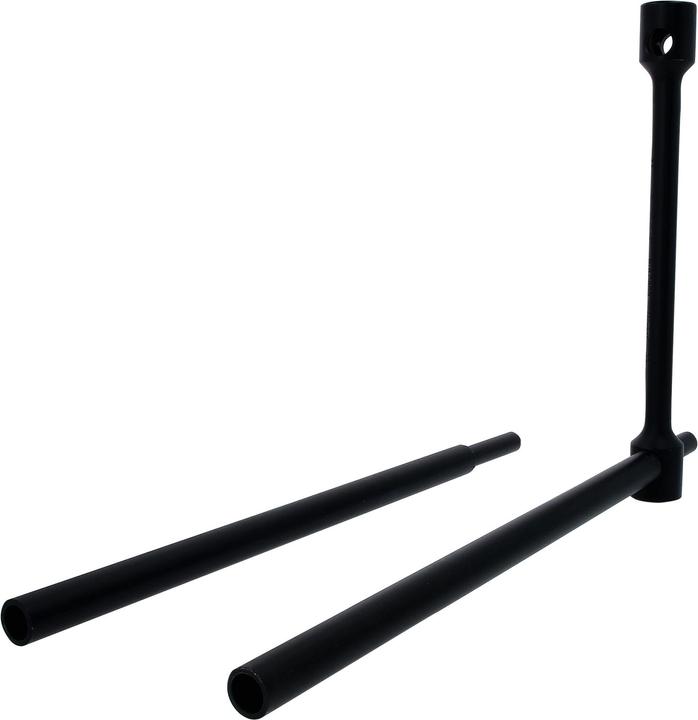 Produktbild KS Tools Verlängerbarer LKW-Radmutternschlüssel, 3-tlg, 32 x 33 mm