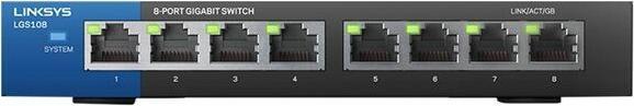 Actual product image Linksys Switch LGS108-EU-RTL (8 Ports)