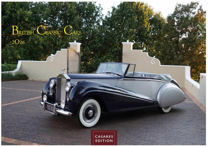 Produktbild British Classic Cars 2026 S 24x35cm