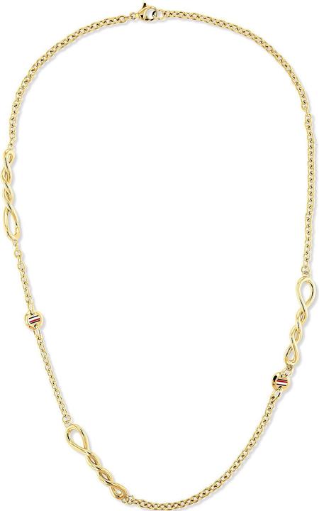 Tommy Hilfiger 2780514 Halskette Dressed Damen 50cm, verstellbar (Edelstahl)