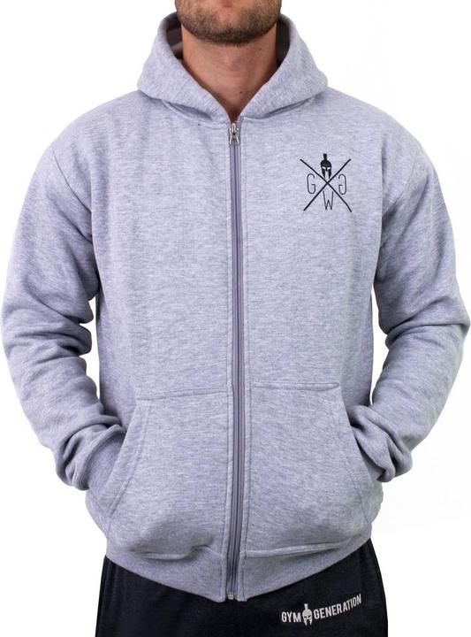 Gym Generation Maverick Zip Hoodie Grey (L, XL)