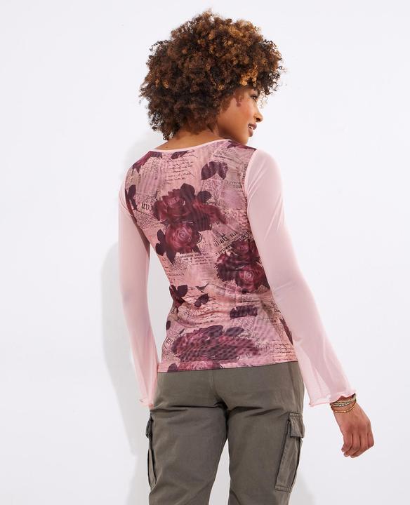 Immagine prodotto Joe Browns Rose and Script Mesh Top (44)