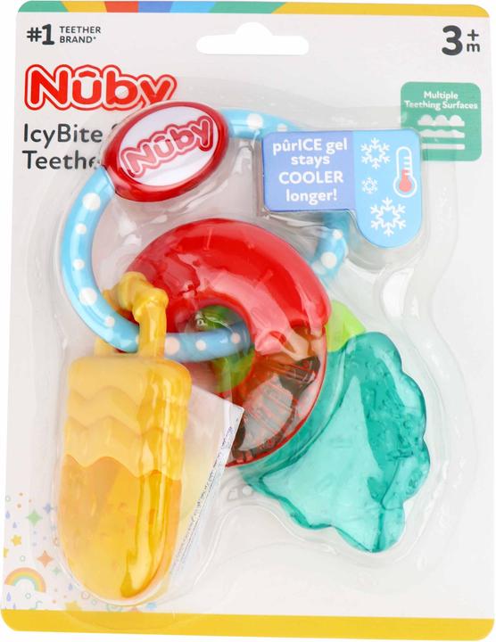 Nuby Beissring mit Eisgel Früchte