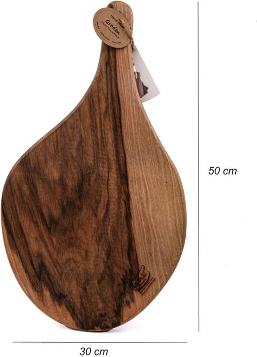 Actual product image Das Brettl Val Gardena walnut chopping board