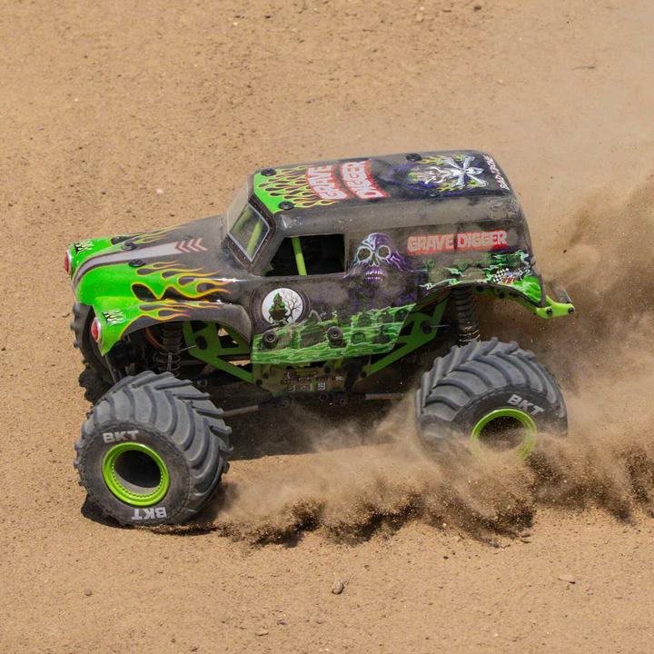 Image du produit Losi M.TRUCK GRAVE DIGGER RTR 4WD 1:18 EP (RTR Prêt à fonctionner)