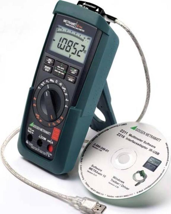 Image du produit Gossen Multimètre portable numérique Metraw (CAT IV 600V, CAT III 1000V)
