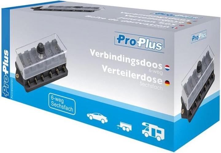 Actual product image ProPlus Junction box sixfold