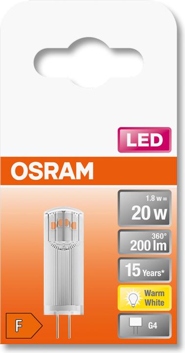 Produktbild Osram Led Pin (G4, 1.80 W, 200 lm, 1 x, F)