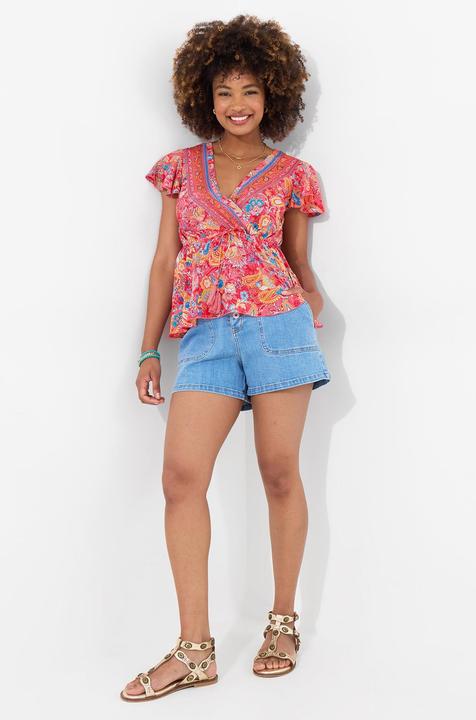 Produktbild Joe Browns Tropical Palm Print Relaxed Co-Ord Top (14)