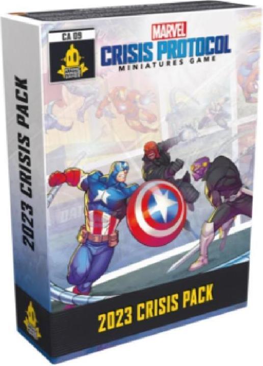 Actual product image Atomic Mass Games AMGD2102 - Marvel: Crisis Protocol - 2023 Crisis Pack (Crisis Card Pack 2023), age 14+. (German)