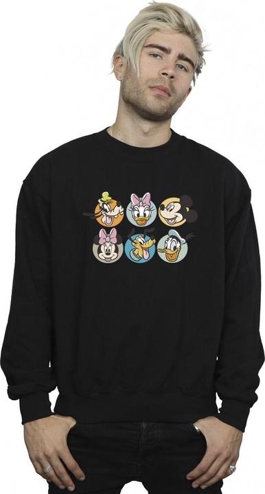 Produktbild Disney Mickey Mouse And Friends Faces Sweatshirt (XXL)