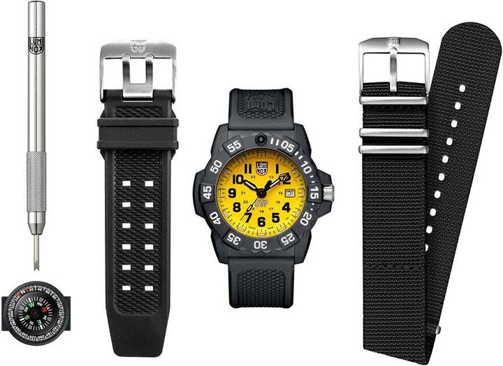 Actual product image Luminox Scott Cassell UVP Special Edition 3500 Series (Analogue wristwatch, 45 mm)
