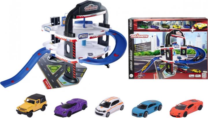Produktbild Majorette Urban Garage mit 5 Autos