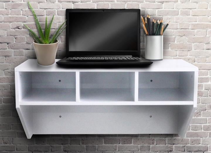 Immagine prodotto HTI-Living Wandschreibtisch Thekla Weiss (80 x 40 x 40 cm)