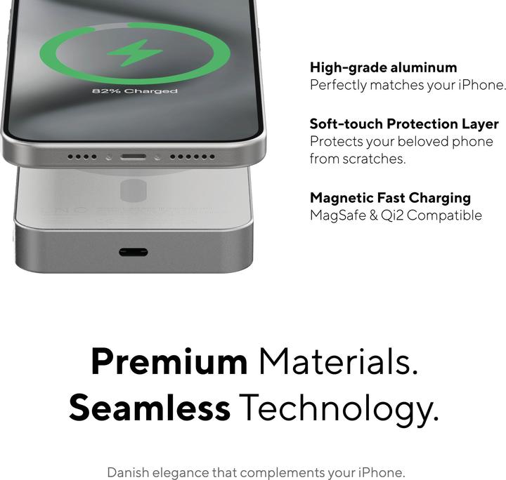Immagine prodotto LINQ Connects Pro Charge Magnetic (10000 mAh, 18 W, 37 Wh)