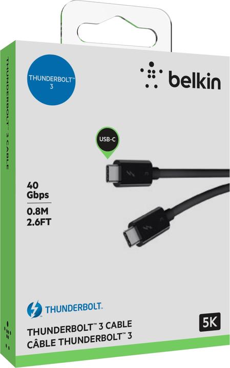 Produktbild Belkin USB C – USB C (0.80 m, USB 3.1)