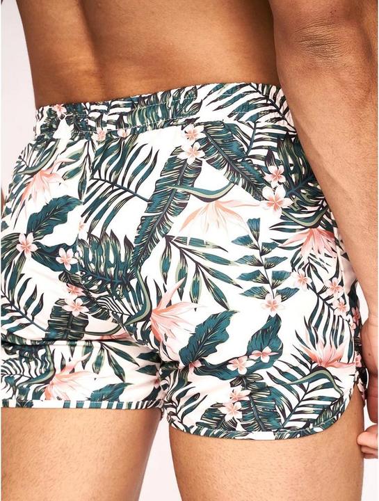 Actual product image Crosshatch Mens Rainforest Swim Shorts (L)