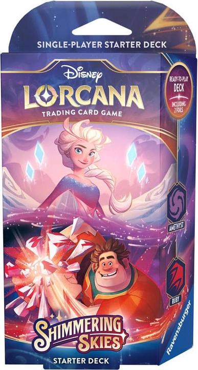 Image du produit Disney Lorcana Trading Card Game : Set 5 - Starter Deck B (anglais) (Anglais, Pont)