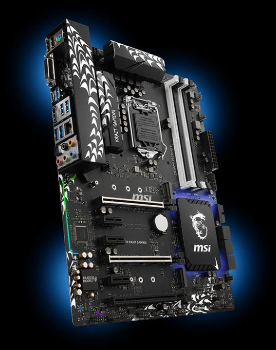 Actual product image MSI Z370 Krait Gaming (LGA 1151, Intel Z370, ATX)