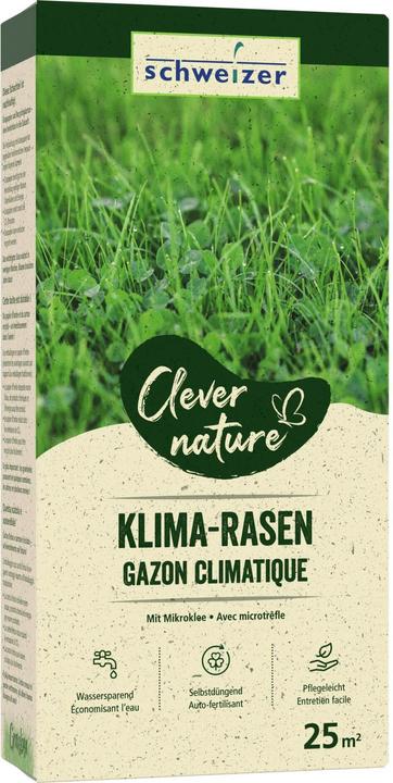 Actual product image Schweizer Clerver Nature Prato climatico - con trifoglio micro (Lawn reseed)