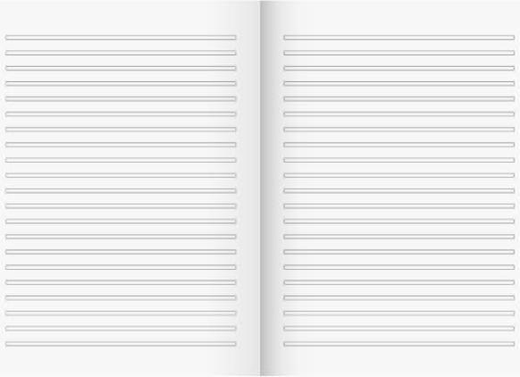Image du produit Cahier scolaire Vivendi Ligné 3 DIN A4 sans marge, 32 feuilles (A4)