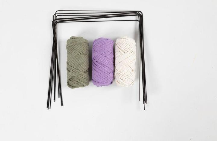 Actual product image Creativ Company Craft Kit Macramé - Glass Decoration (977626)