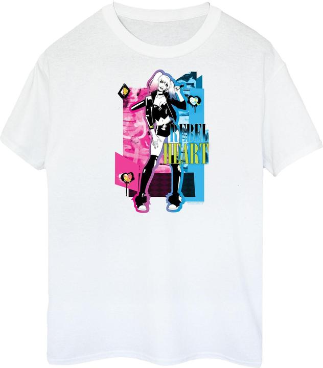 Immagine prodotto Harley Quinn Rebel Heart Maglietta Ampia Donna (4XL)
