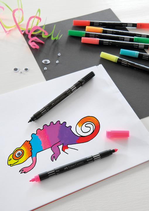 Actual product image Faber-Castell Double-fibre pens (Multicolor, 10 x)