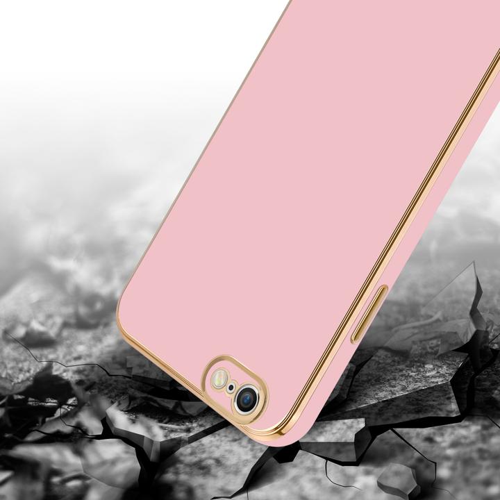 Actual product image Cadorabo Case for Apple iPhone 6 PLUS / 6S PLUS in TPU with camera protection LM130 Style (Apple iPhone 6 Plus)