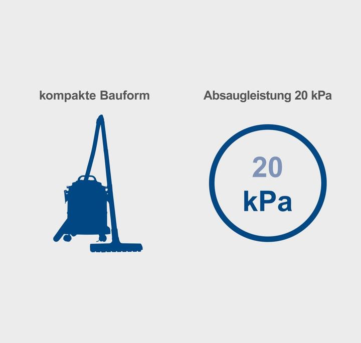 Actual product image Scheppach NTS20 (Wet dry vacuum cleaner)