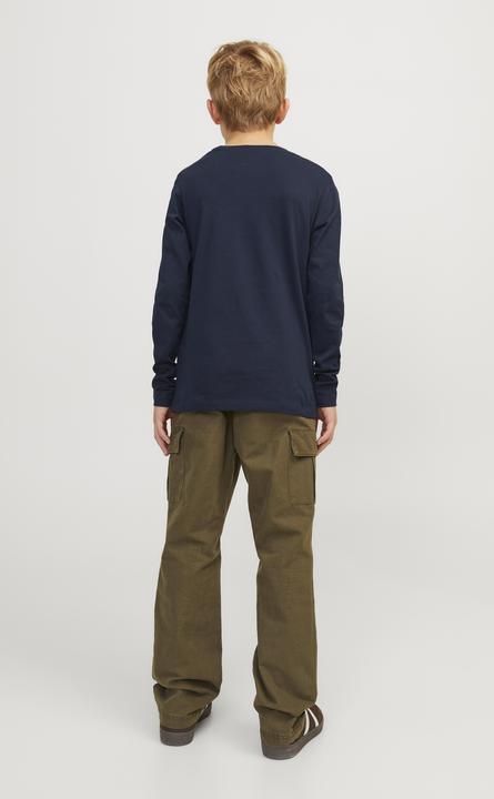 Produktbild Jack & Jones Jjelogo Tee Ls O-Neck 2 Col Noos Jnr (128)