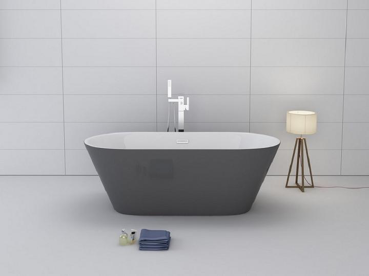 Image du produit Jet-Line Baignoire LAUSANNE II grise (170 cm, 80 cm)