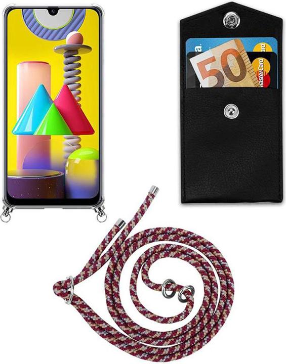 Produktbild Cadorabo TPU Handy Kette SILBER Cover