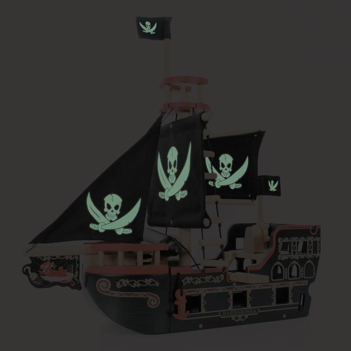 Produktbild Le Toy Van Barbarossa Piraten Schiff
