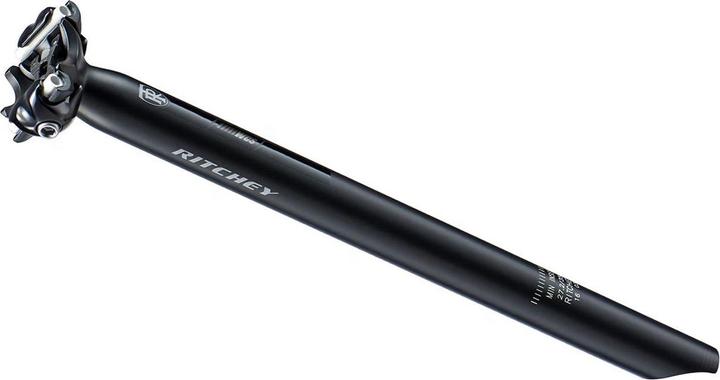 Ritchey WCS 1-bolt post, 27.2mm, 350mm, 0mm, 7x7mm struts, flat (27.20 mm)