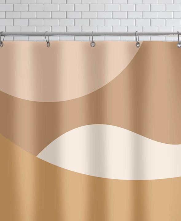 Produktbild Juniqe Golden Waves - Abstrakt & Geometrisch (150 x 200 cm)