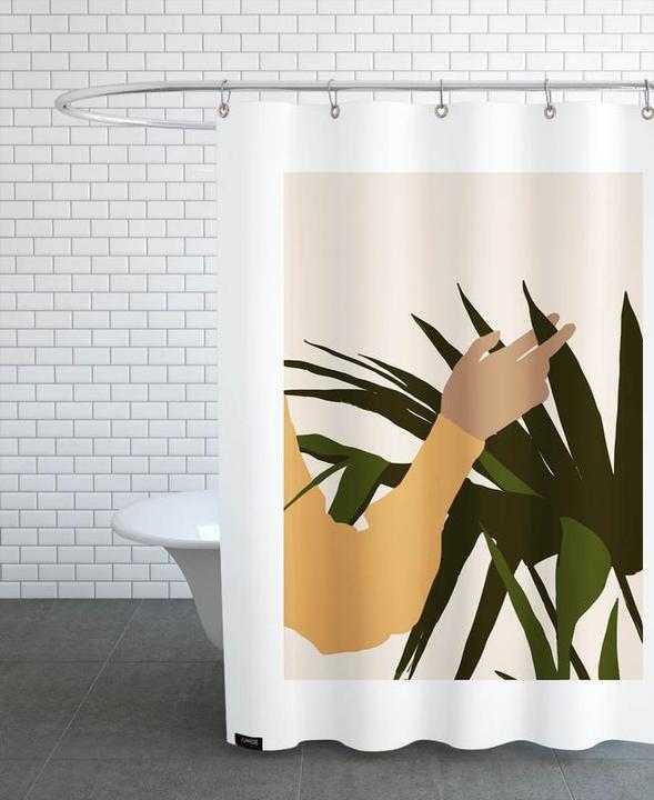 Actual product image Juniqe Tactility - Leaves & Plants (150 x 200 cm)